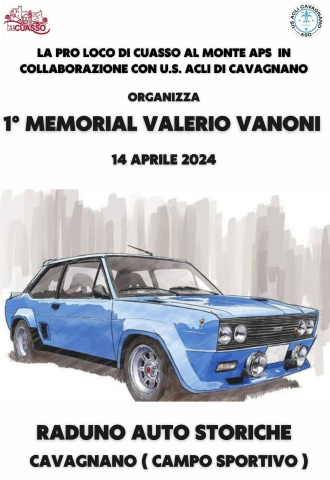 1° Memorial Valerio Vanoni